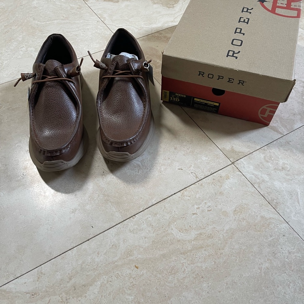 Roper Men's New Brown Casual Shoes